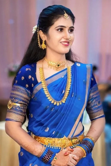 Saree Draping That Holds Through the Whole Day look by StarBridals
